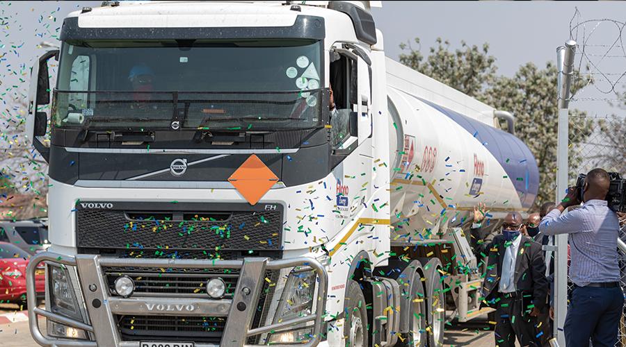 Truck Staging Facility in Gaborone